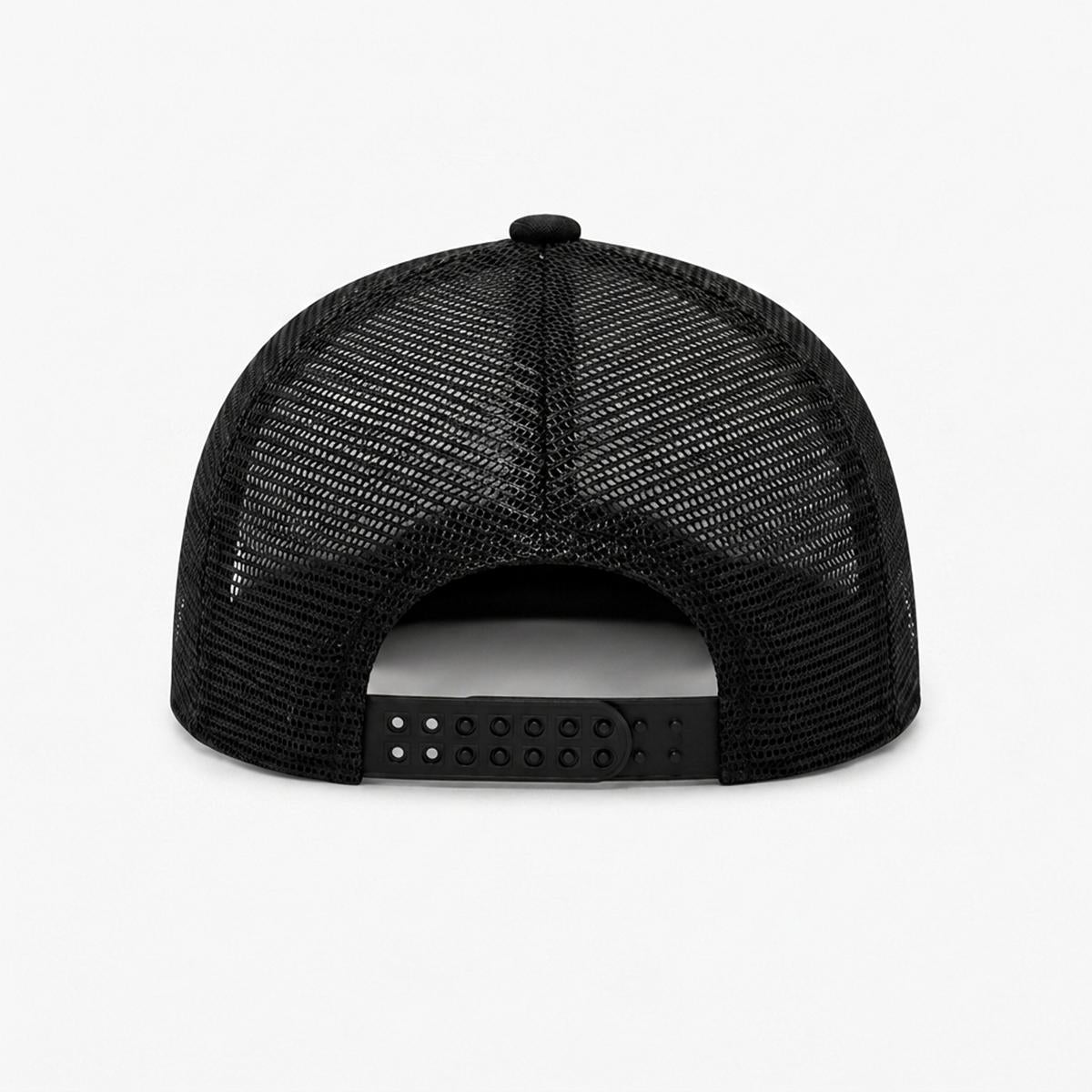 THE ATONEMENT Embroidery Flat-Brim Mesh Cap